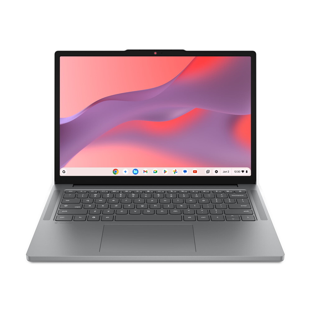 Lenovo Chromebook m 14" Laptop, MediaTek Kompanio 540,Touch, 4GB RAM, 128GB SSD, Luna Grey