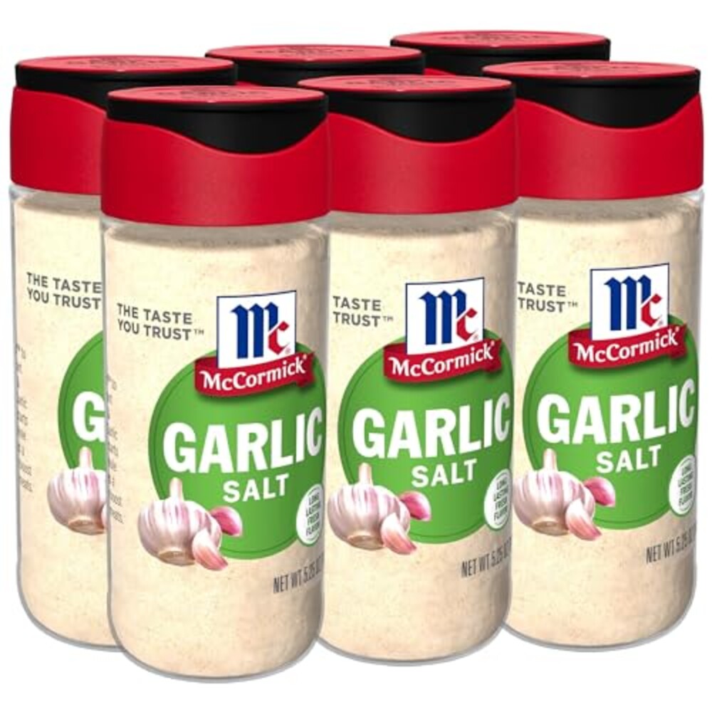 McCormick Garlic Salt, 5.25 oz (Pack of