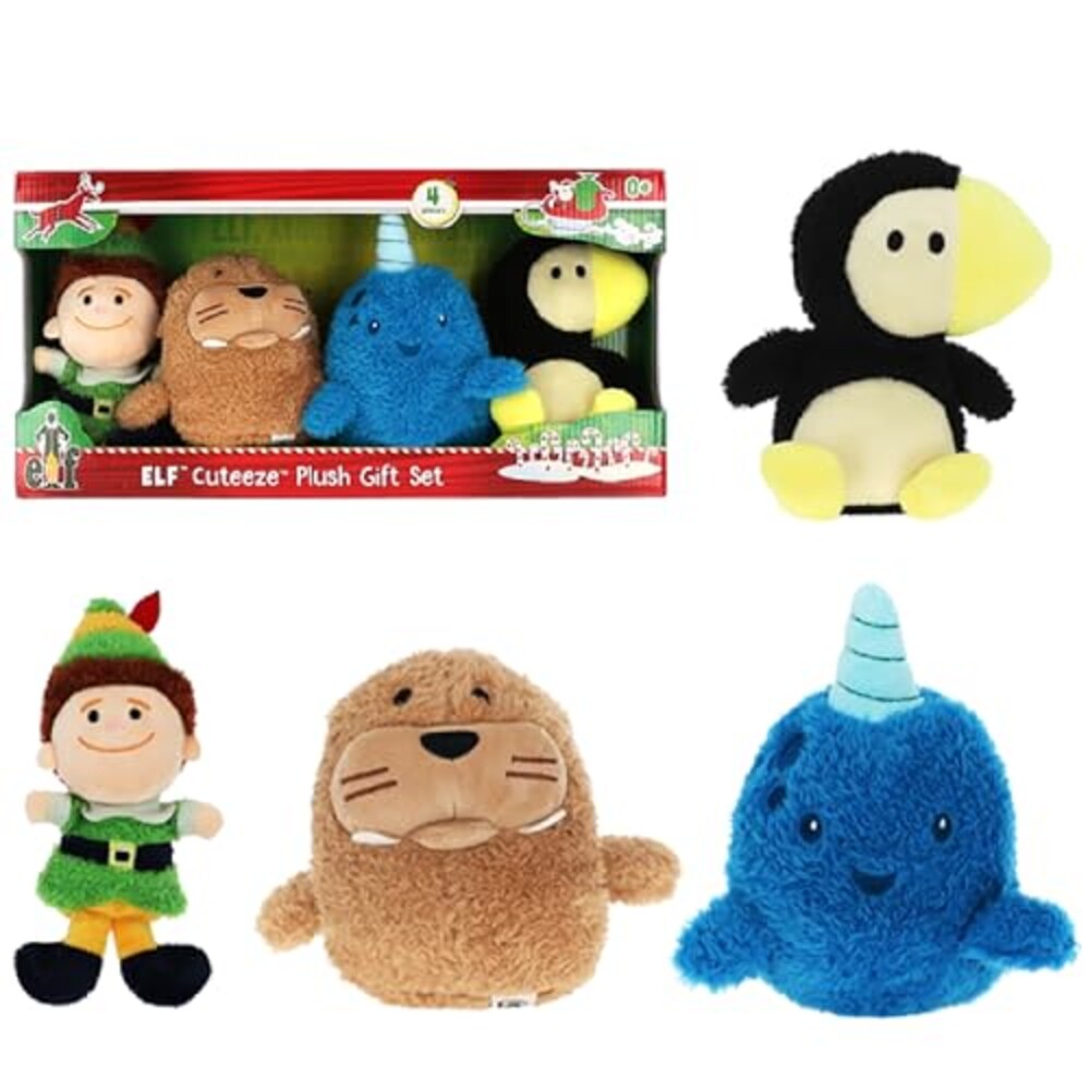 Kids Preferred Elf 4 Pc Cuteeze Plush Se