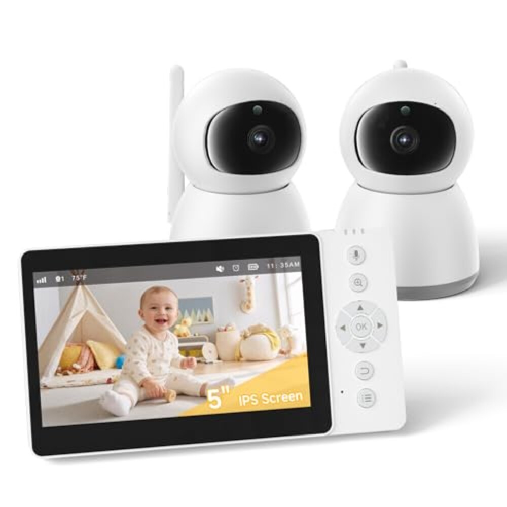 Pignynt Baby Monitor 1300ft Range, 1080P