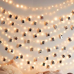 Photo Clip String Lights 17Ft - 50 LED F
