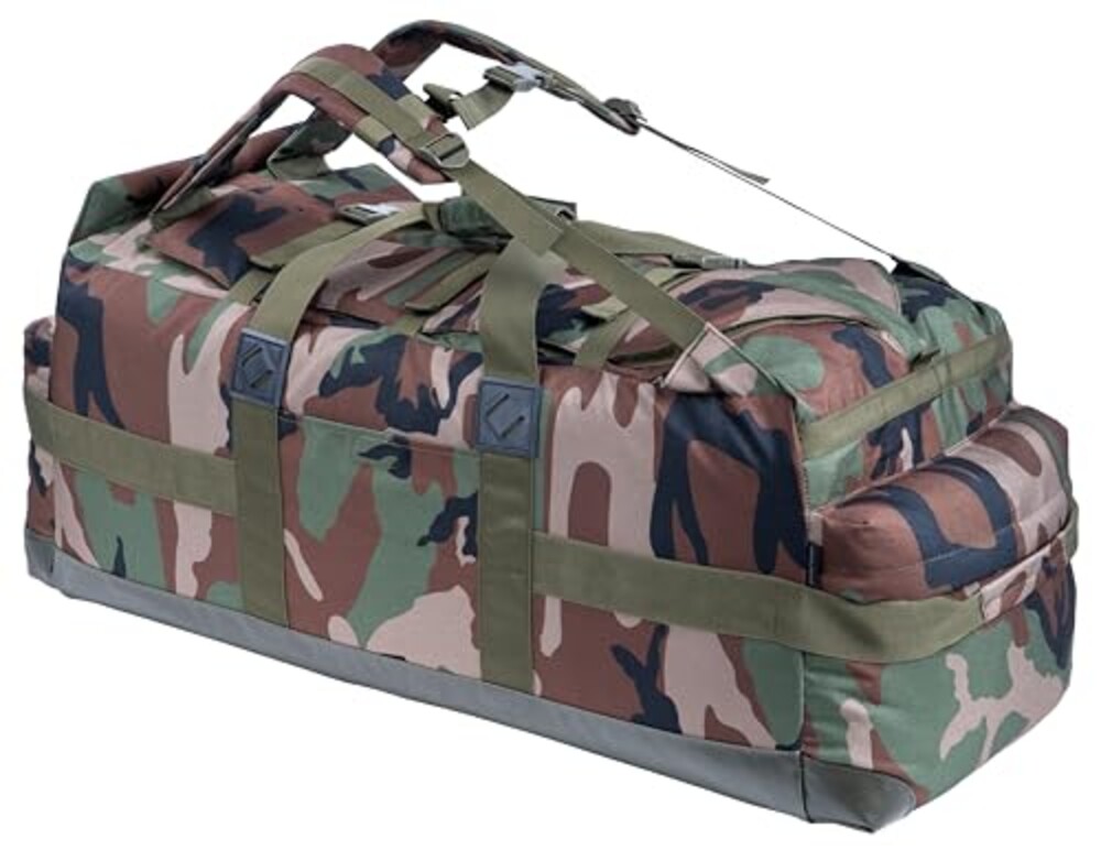 Backferry Large Military Duffle Bag Back
