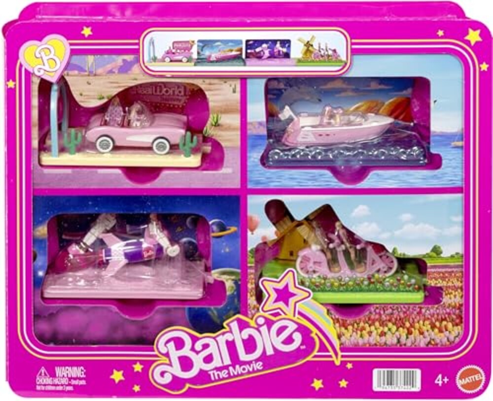 Barbie Mini Land Movie-Inspired Vehicle