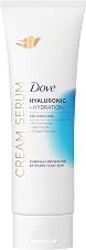 Dove Body Cream Serum Hyaluronic + Hydration for Extra Dry Flaky Skin, 8 oz | For smoother, plumper-looking skin, made with Pro-Ceramides, Niacinamide and Collagen Peptides.