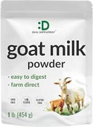 Goat Milk Powder, 1lb – Natural Grass Fed Source from Australia – Farm Direct – Easy to Digest – Powdered Goat Milk Formula for Drinks, Baking & Cooking – Non-GMO, Filler Free, Pet Friendly