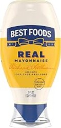 Best Foods Real Mayonnaise 20 oz, Mayo Squeeze, Sandwich Spread, 1PK | For sandwiches, dips, dressings and simple meals; cage-free eggs; gluten-free; 20 oz.