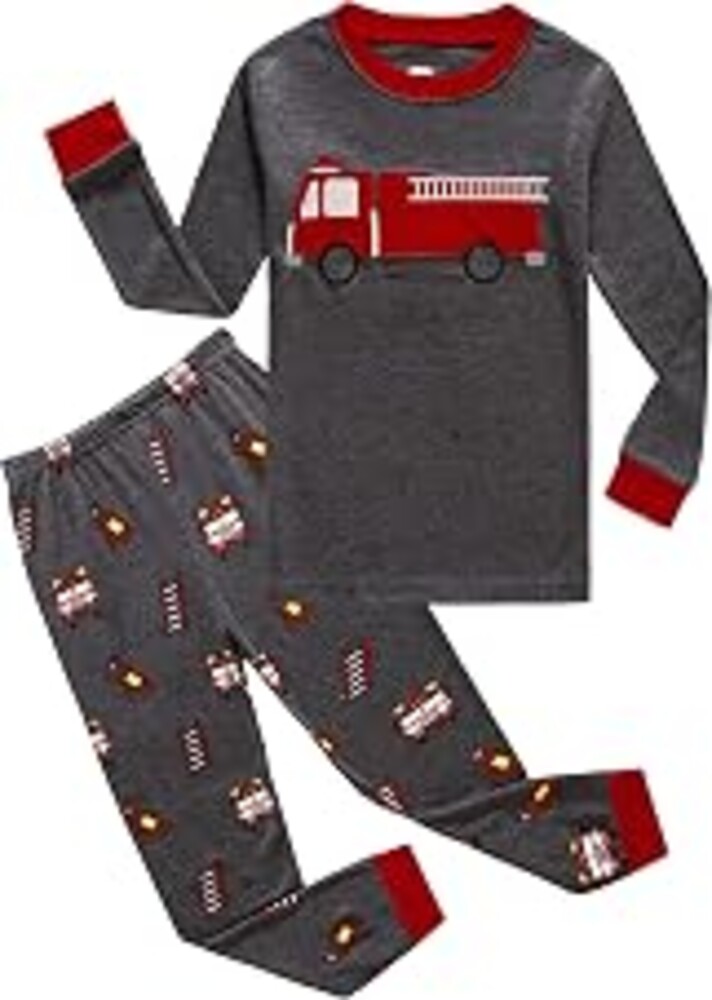 Family Feeling Little Big Boy Pajamas Sets 100% Cotton Pjs Kids Jammies