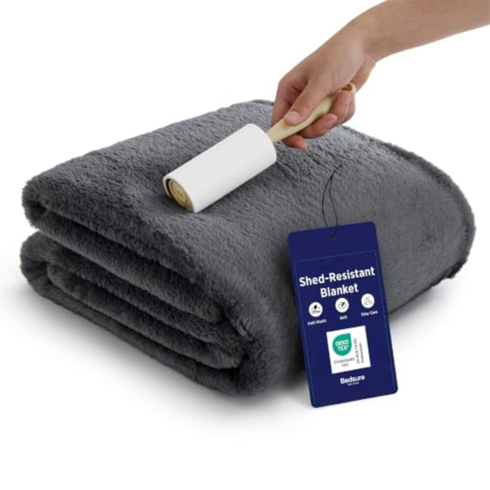 Bedsure Shed-Resistant Fleece Throw Blan