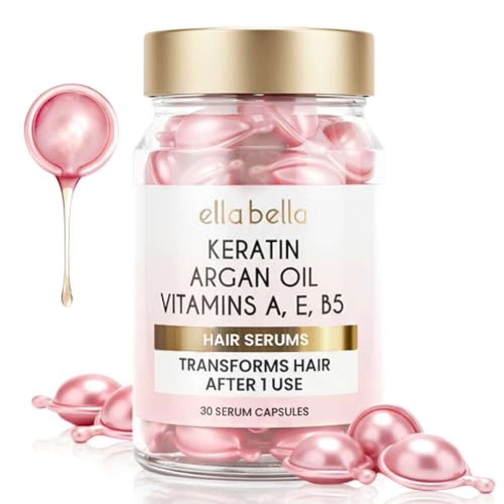 ELLA BELLA® Keratin Hair Serum with Arga
