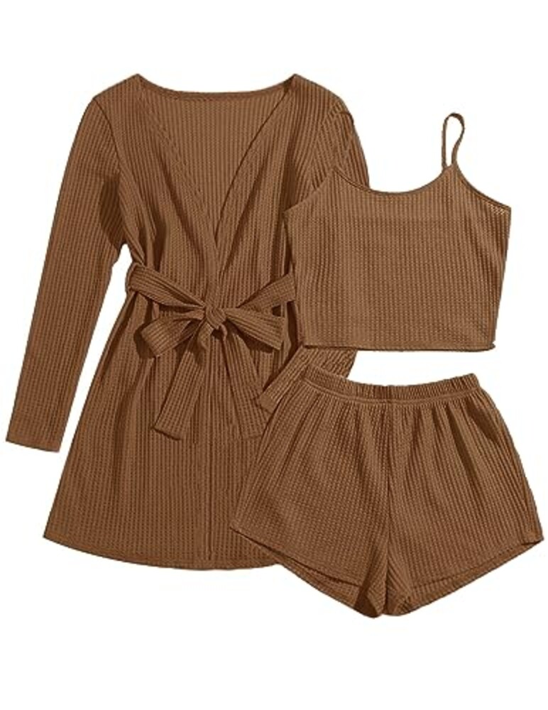 Ekouaer Pajamas for Women Set 3 Piece So