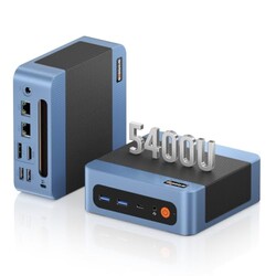 BOSGAME E5 Plus Mini PC Ryzen 5400U, 8GB