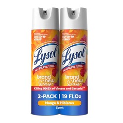 Lysol Disinfectant Spray, Sanitizer, Man