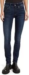 G-Star Raw Womens Midge Saddle Mid Rise Straight Fit Jeans
