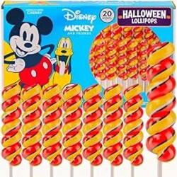 Mickey Mouse Swirl Lollipops 20pk– Mickey Mouse Candy | Mickey Mouse Party Favors - Disney Candy For Party Favors & Mickey Birthday Decorations