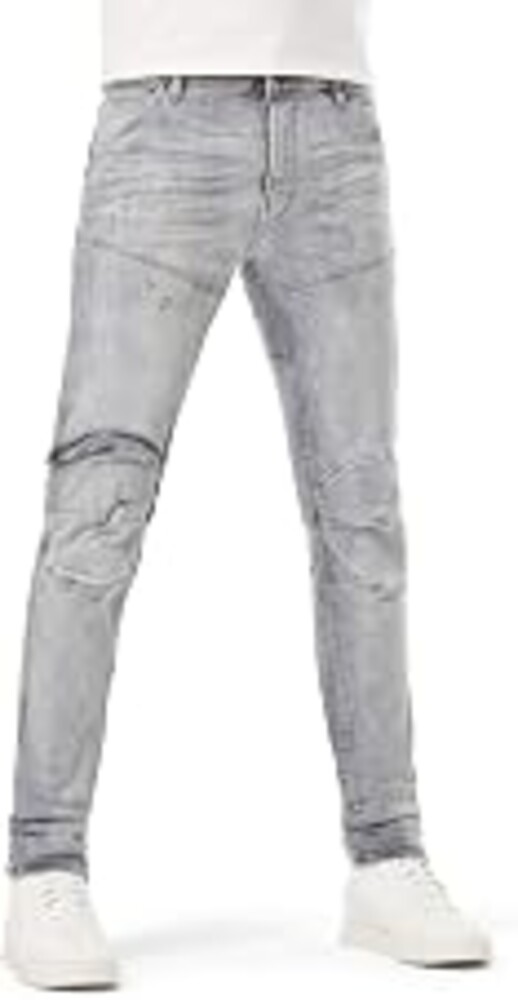 G-STAR RAW Men's Defend Superslim Fit Jean in Slander Black Superstretch
