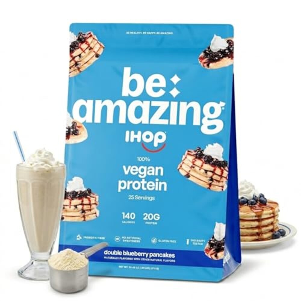 BE AMAZING Vegan Protein Powder, IHOP Do