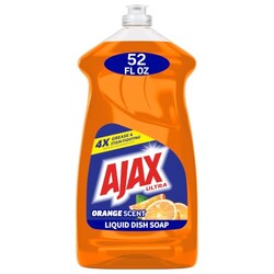Ajax Ultra Liquid Dish Soap, Triple Acti