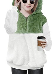 Miss Bei Girl's Fuzzy Hoodies Winter Pul