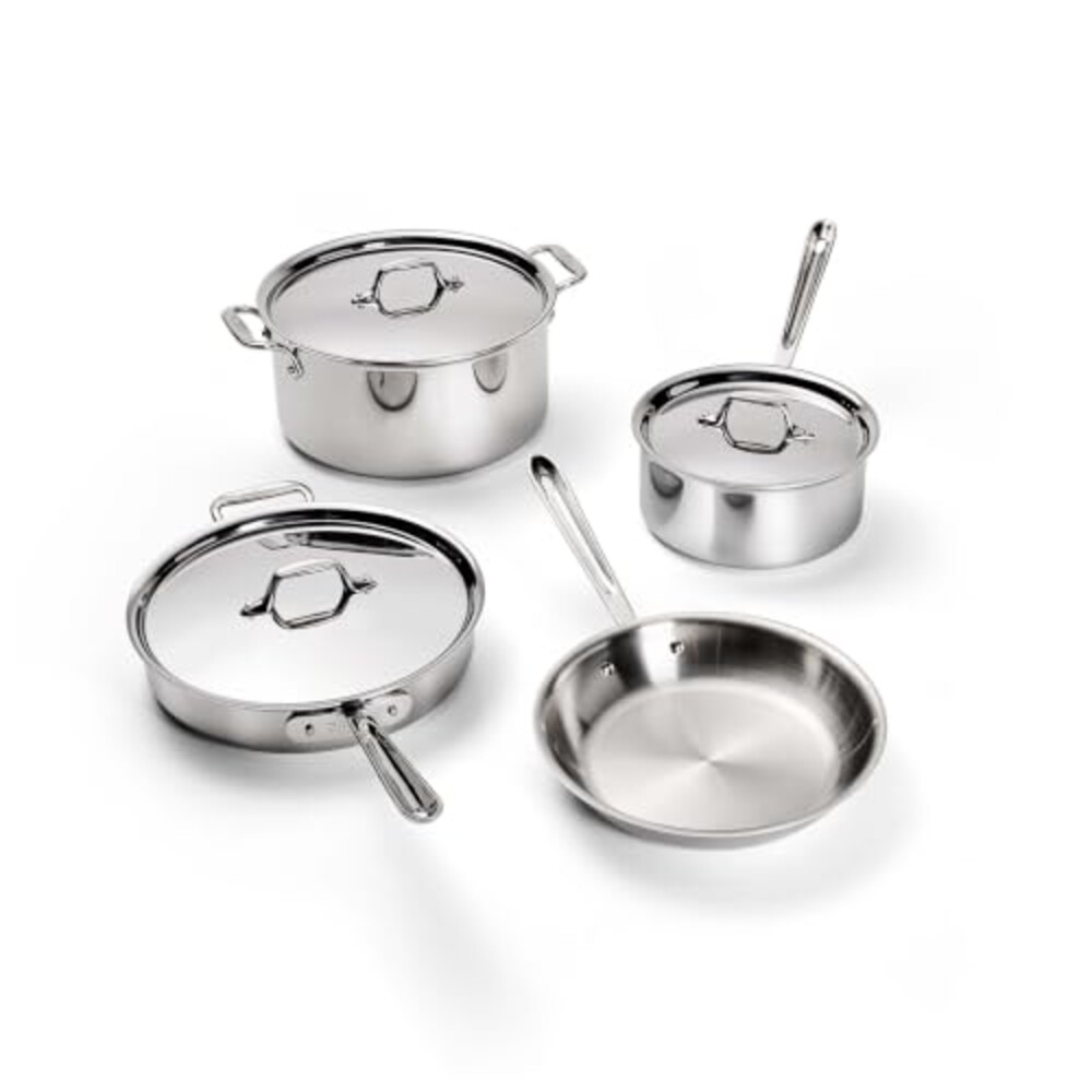 All-Clad D3® Stainless Steel Cookware Se