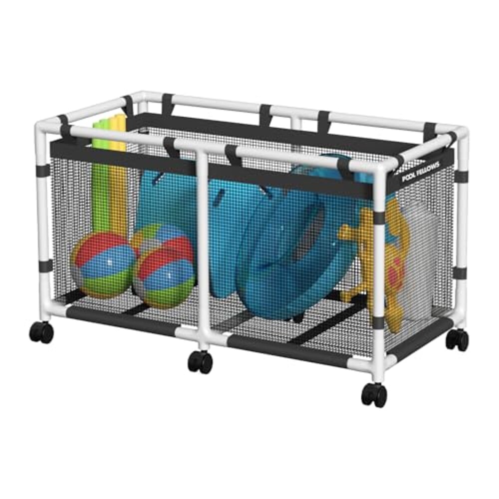 POOL FELLOWS 90-Gallon Pool Storage Bin