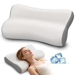 Polovo Cervical Neck Pillow for Pain Rel