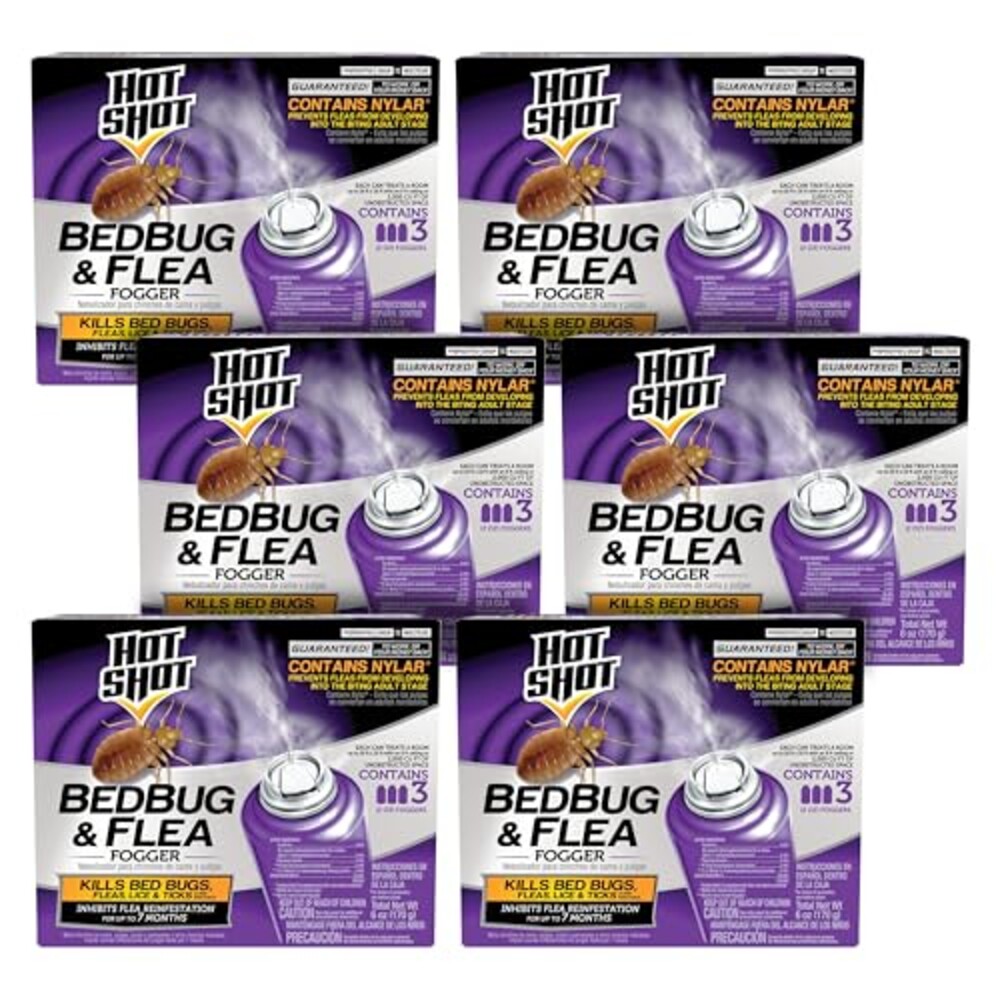 Hot Shot Bedbug and Flea Fogger with Nyl