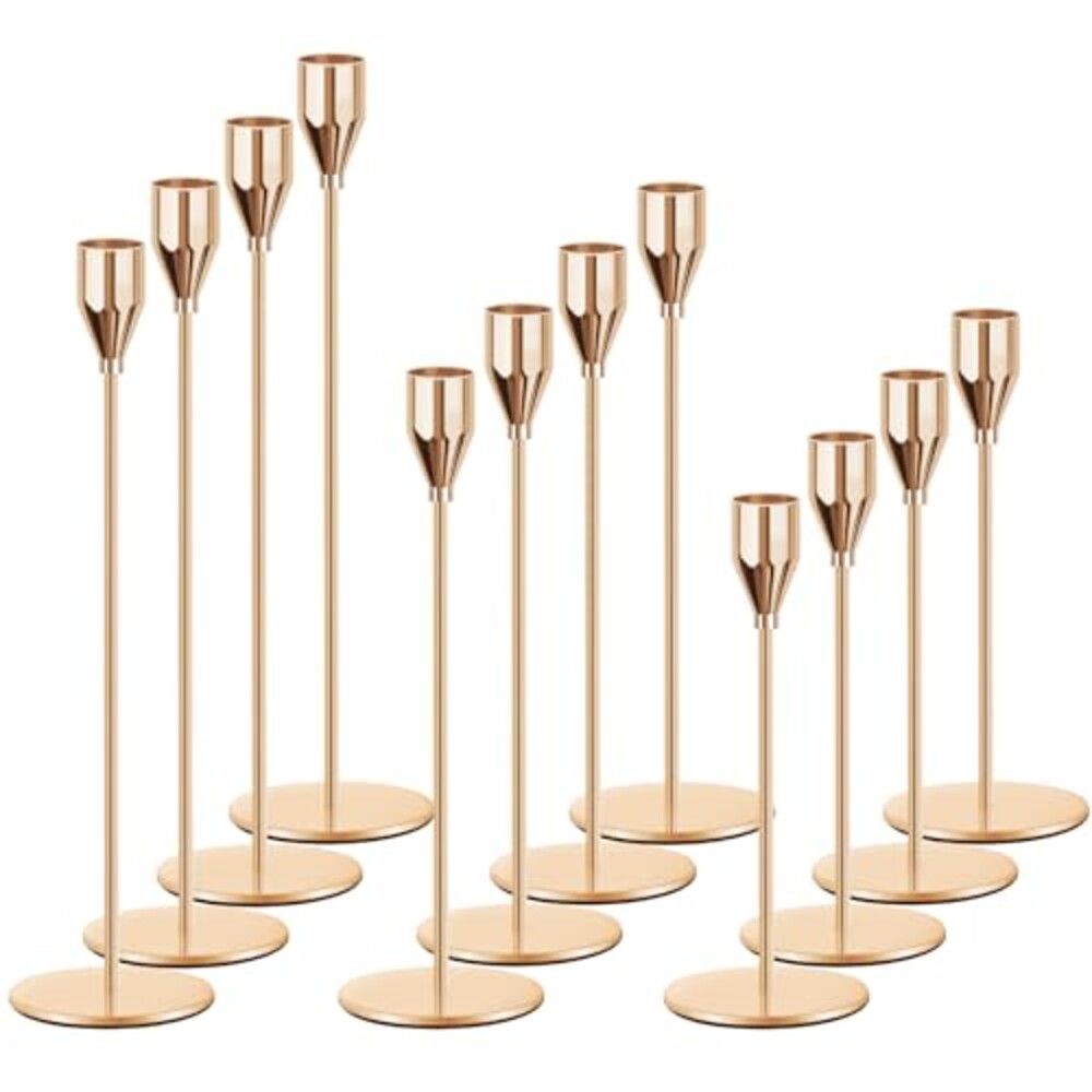 FODIENS Candle Holders for Taper, Set of