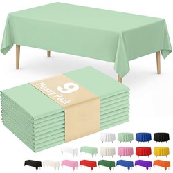 Fixwal 9 Pack Disposable Sage Green Plas