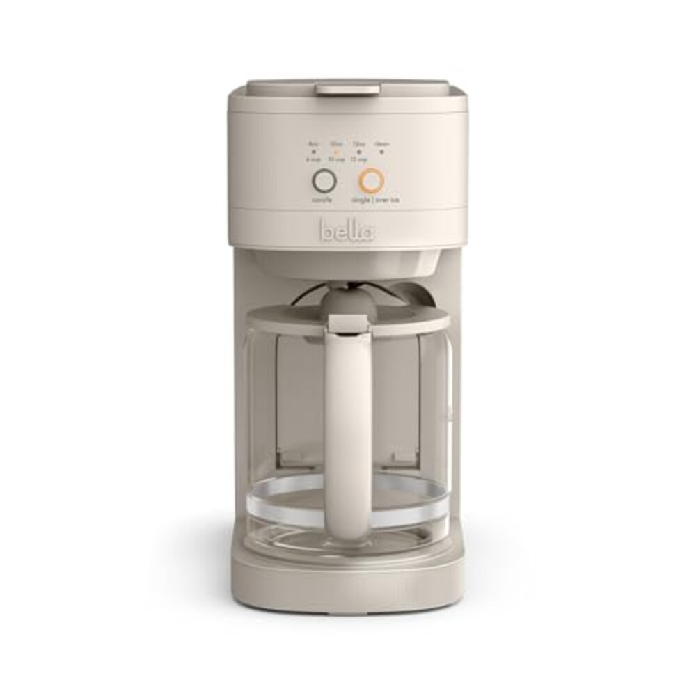 BELLA VersaBrew 12 cup Coffee Maker, Oat