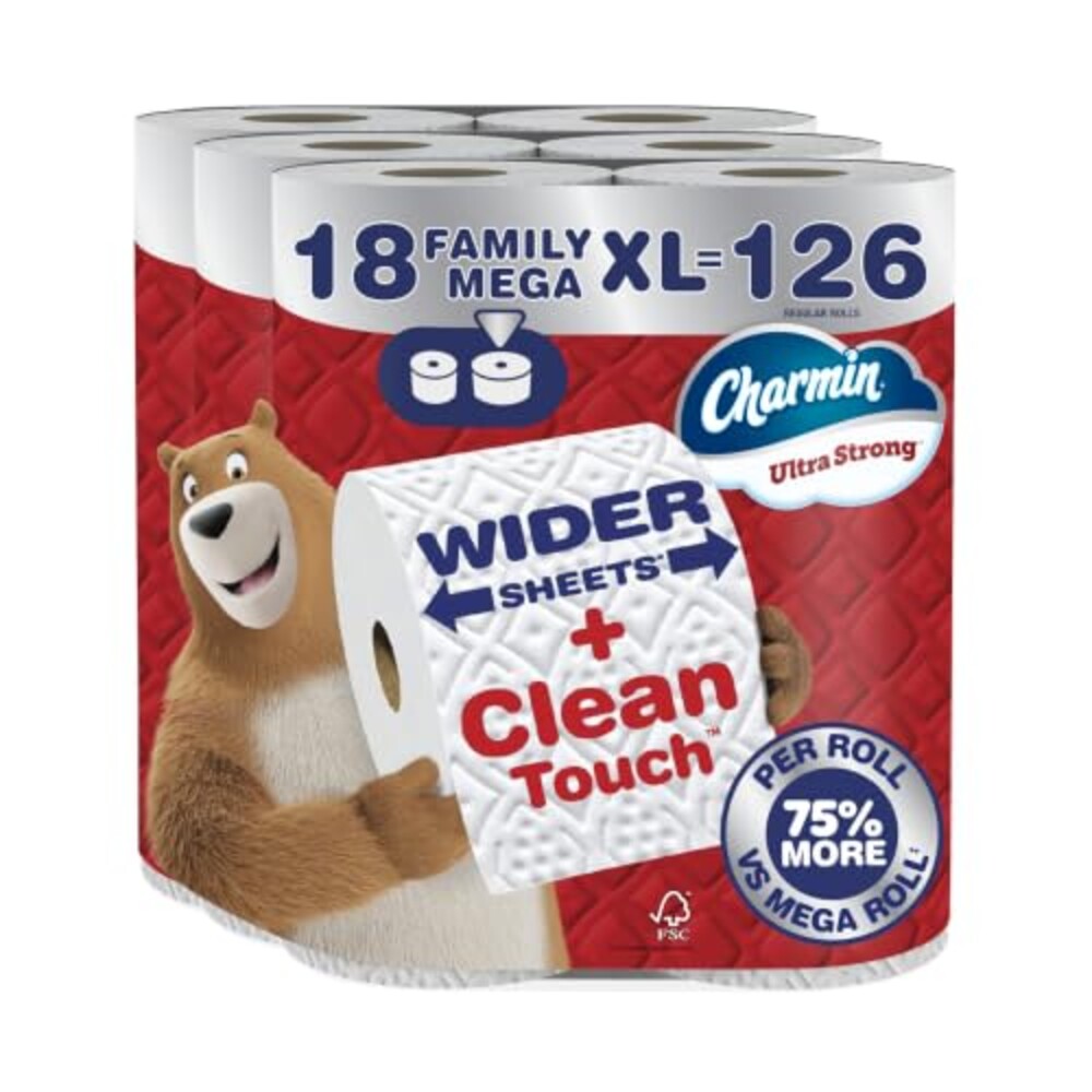 Charmin Ultra Strong Clean Touch Toilet