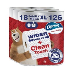 Charmin Ultra Strong Clean Touch Toilet