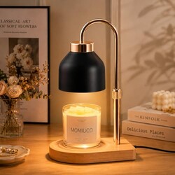 MOMIUCO Candle Warmer Lamp with Timer, H