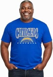 NFL Adult Overtime Blueprint Tagless Tee Unisex Football Short Sleeve | Officially licensed NFL tee - ring-spun cotton, tagless comfort for every gameday