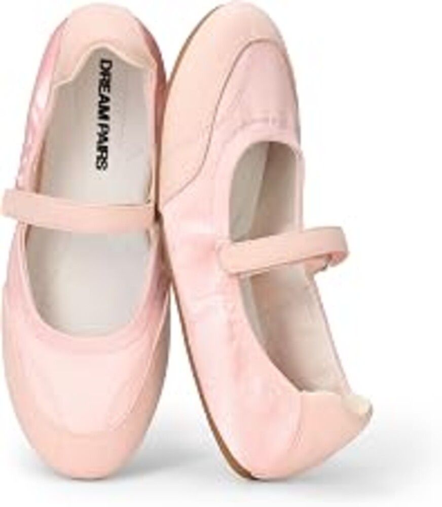 DREAM PAIRS Women's Mary Jane Dress Sambas Foldable Flats | Comfortable Round Toe Slip-on Dressy Ballet Sneakers Foldable Breathable Pillow-Soft Heel Casual Flats for Long Time Walking