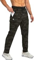 G Gradual Men's Sweatpants with 3 Zipper Pockets Tapered Joggers for Men | 4-Way Stretch, Comfortable, Athletic Pants for Workout, Jogging, Running