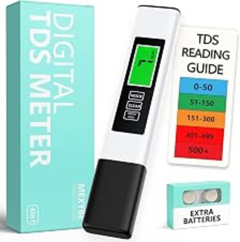 2026 All-New 4 in 1 Tds Meter Digital Water Tester - Accurate and Reliable TDS EC & Temp(°C,°F) Meter - 0-9999ppm - Professional Testing for Drinking Water, RO/DI System, Aquariums etc