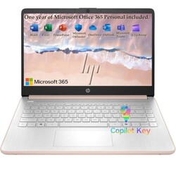 HP 2026 Everyday Laptop, Intel CPU, 128G