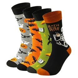 KAKAVENTE Halloween Socks for Men Women