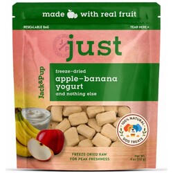 Jack&Pup Just Treats for Dogs, Freeze-Dr