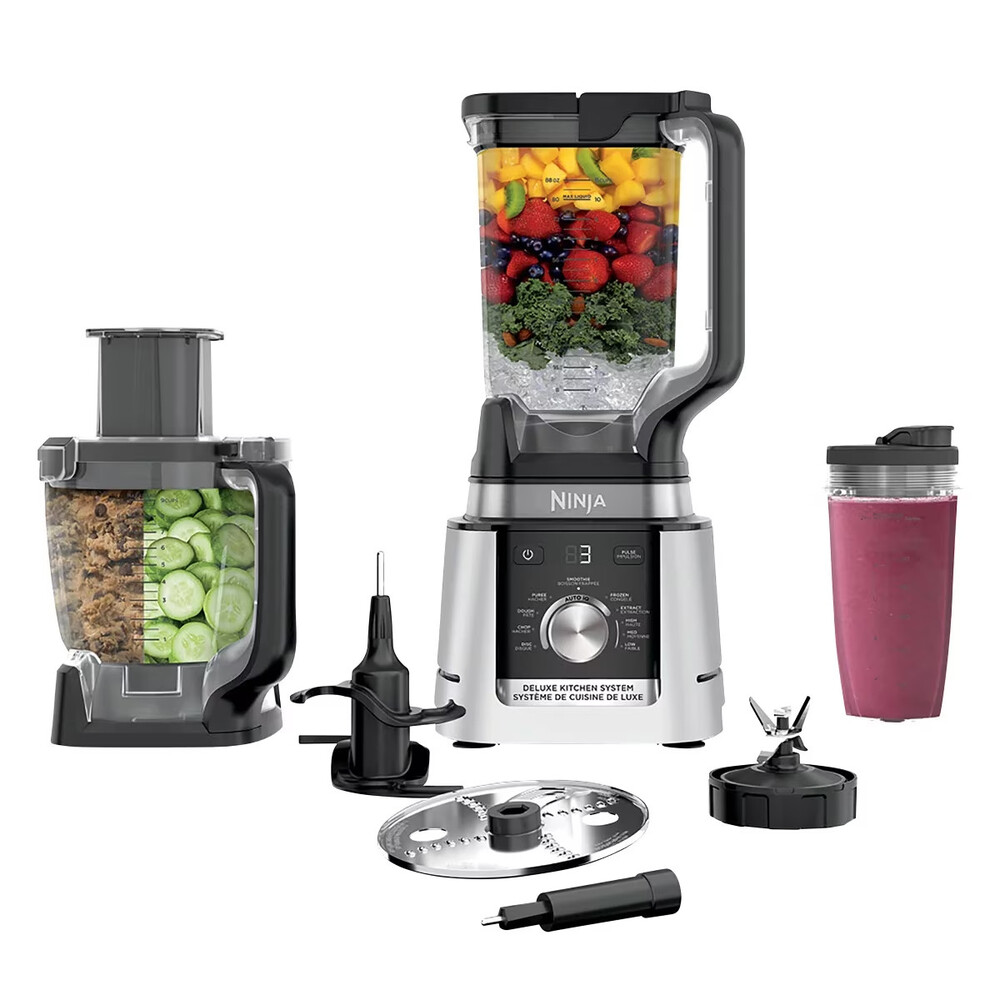 Ninja Deluxe Blender & Kitchen System with 88-oz. (2.6 L) Pitcher, 9-Cup