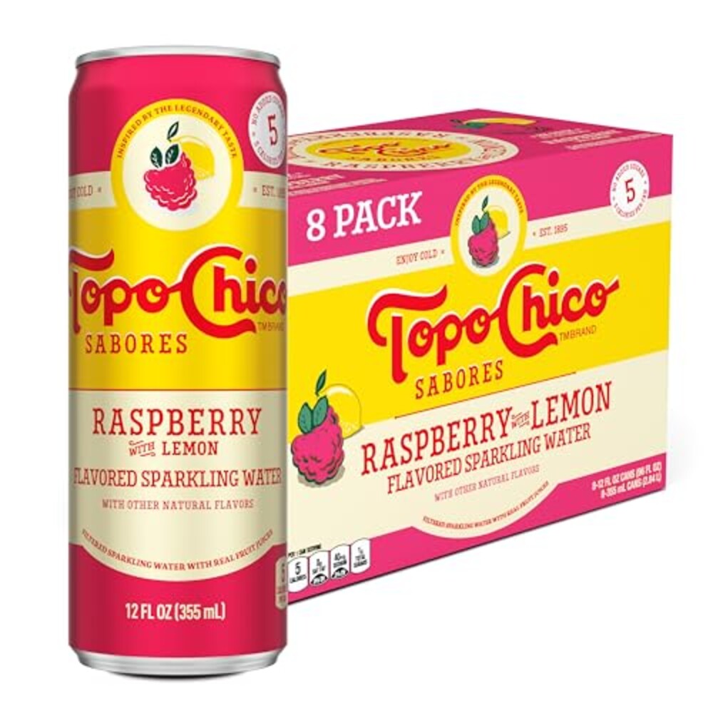 Topo Chico Sabores Raspberry with Lemon