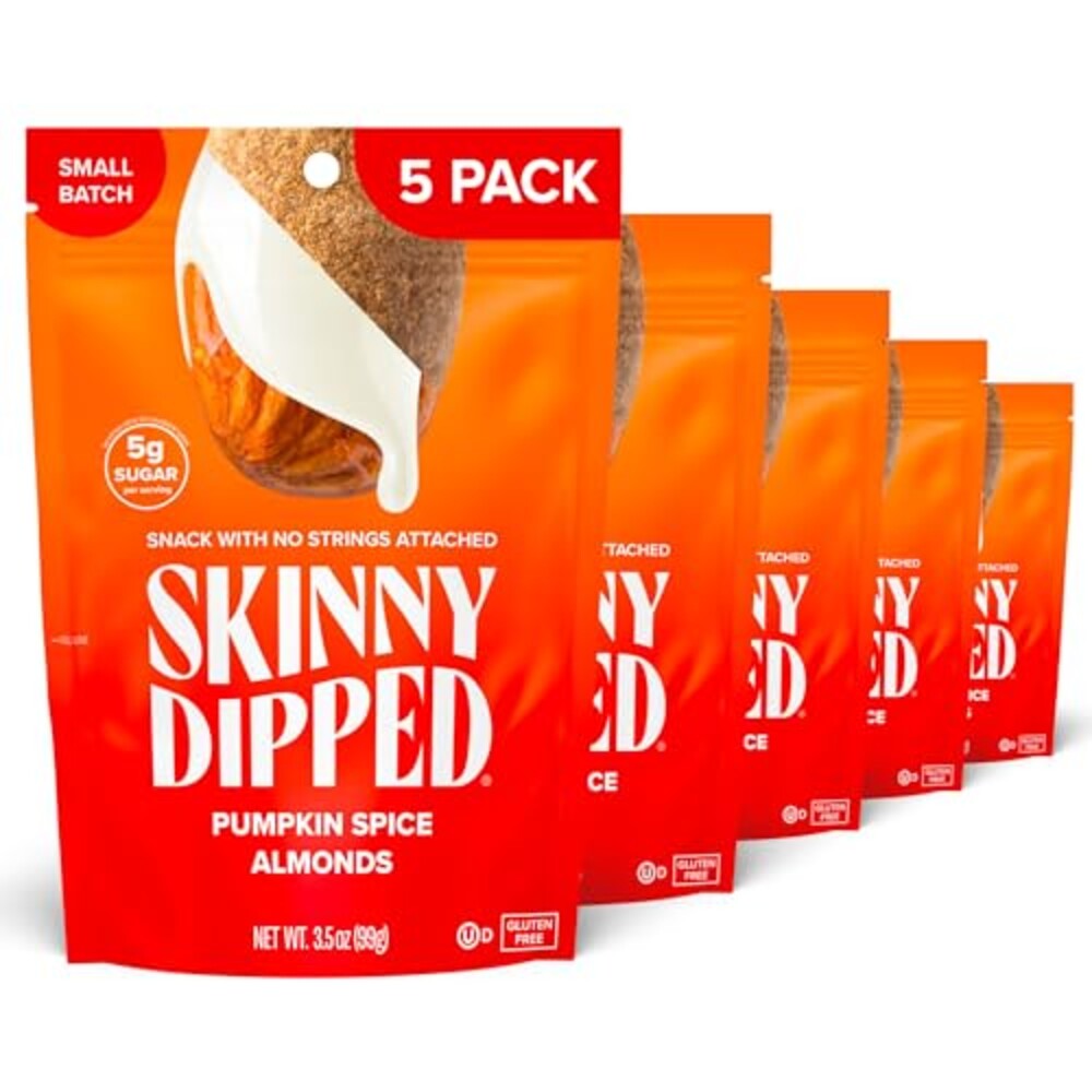 SkinnyDipped Pumpkin Spice Almonds, 3.5o