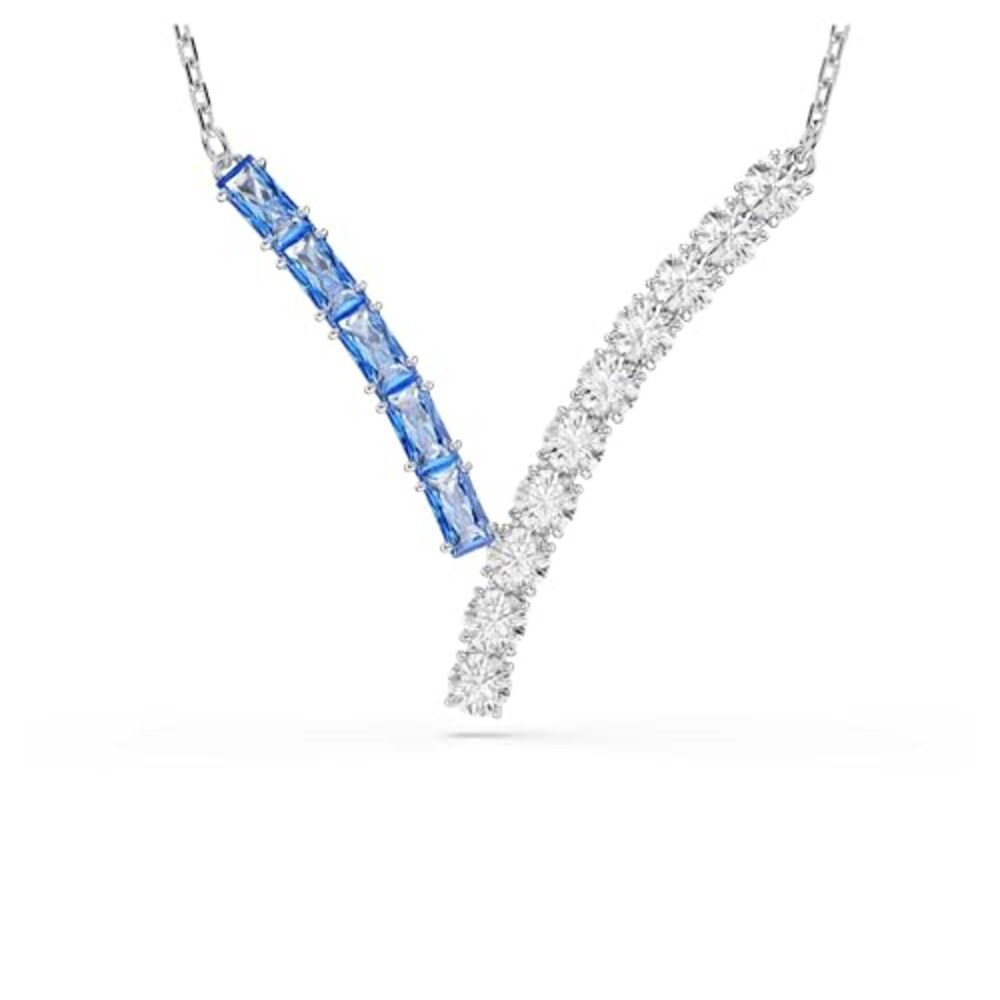 Swarovski Matrix pendant, Mixed cuts, Bl