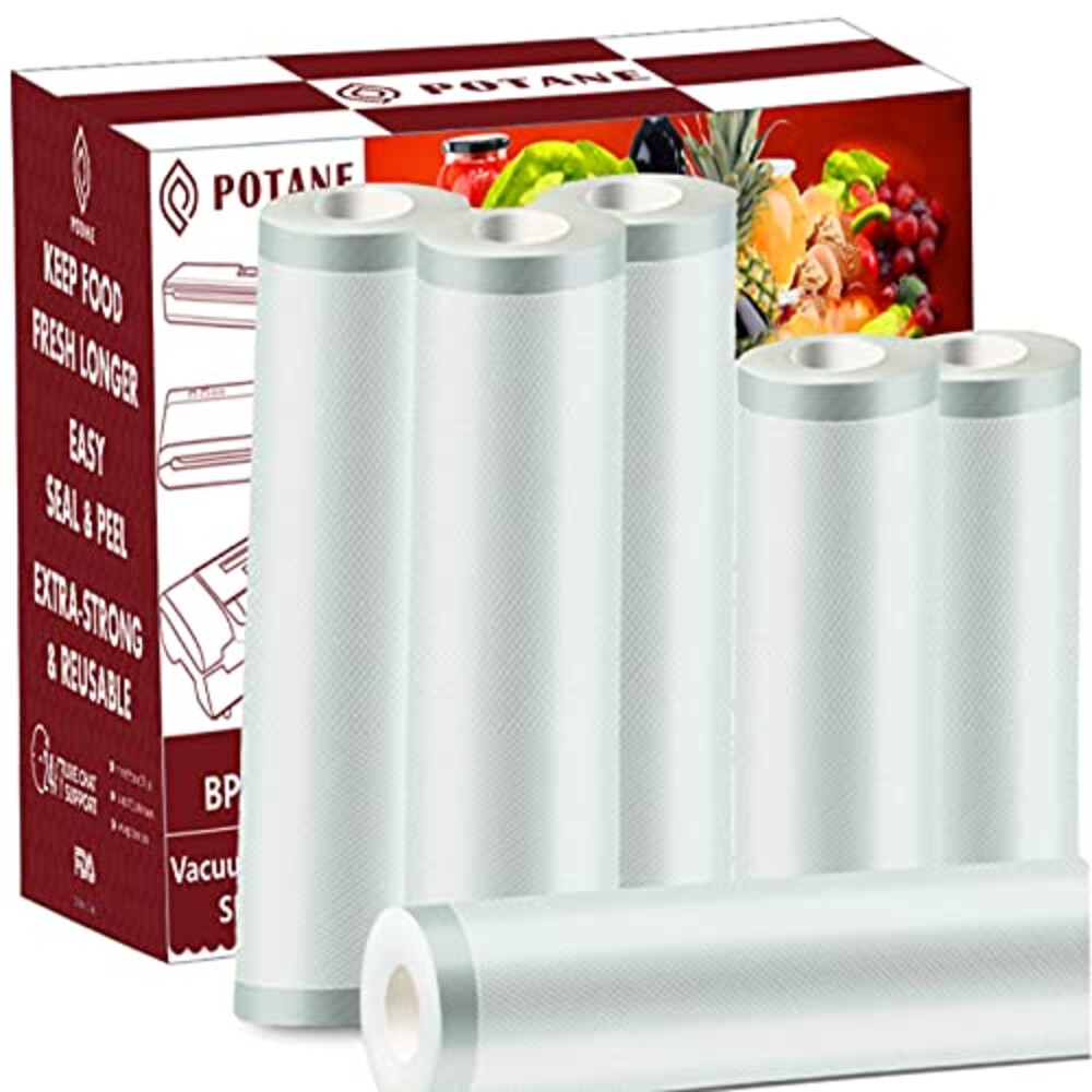 POTANE 6 Pack 11"x20'(3Rolls) and 8"x20'