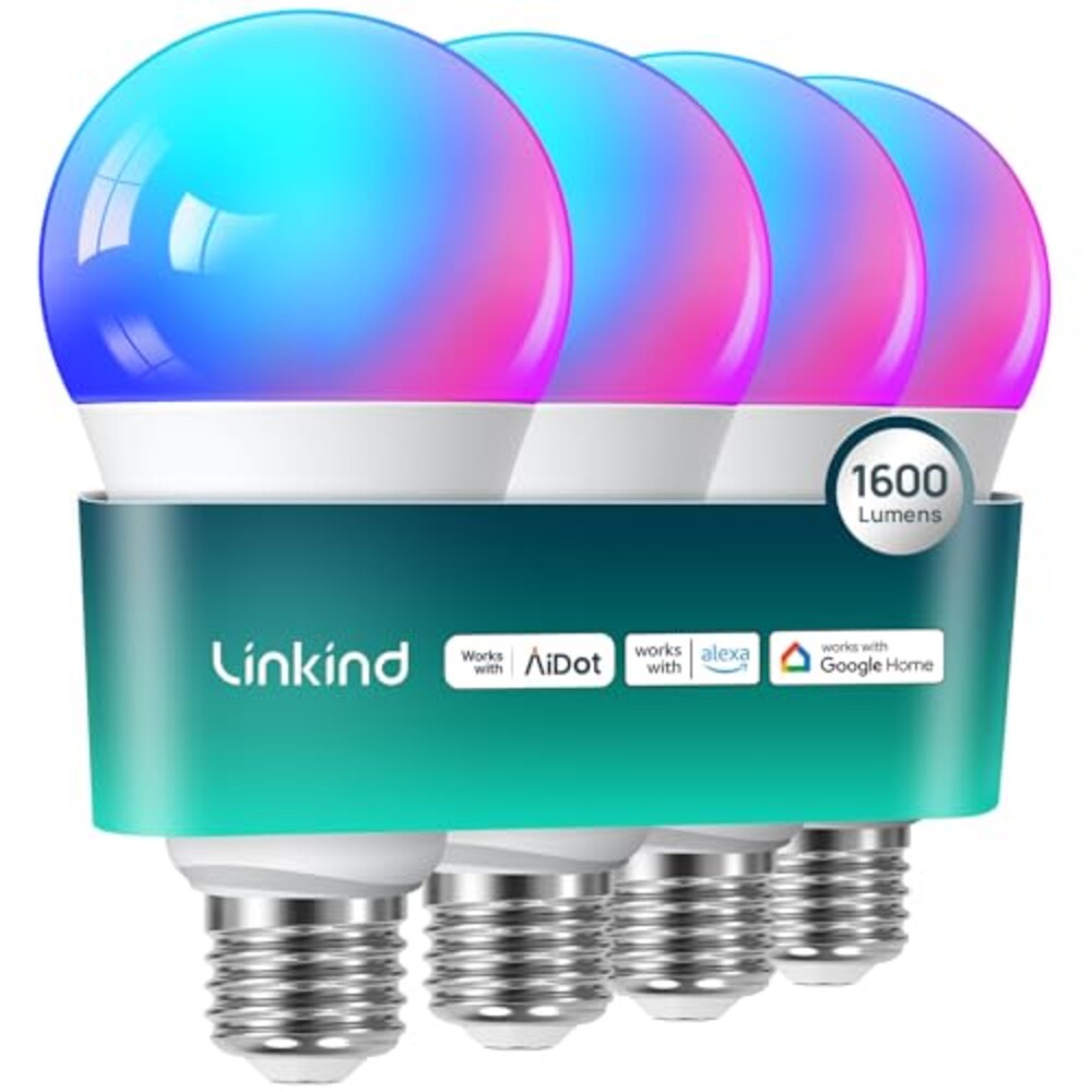 Linkind A21 Smart Light Bulbs, Compatibl