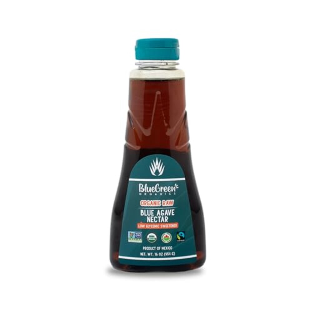BLUE GREEN ORGANICS Raw Blue Agave Necta