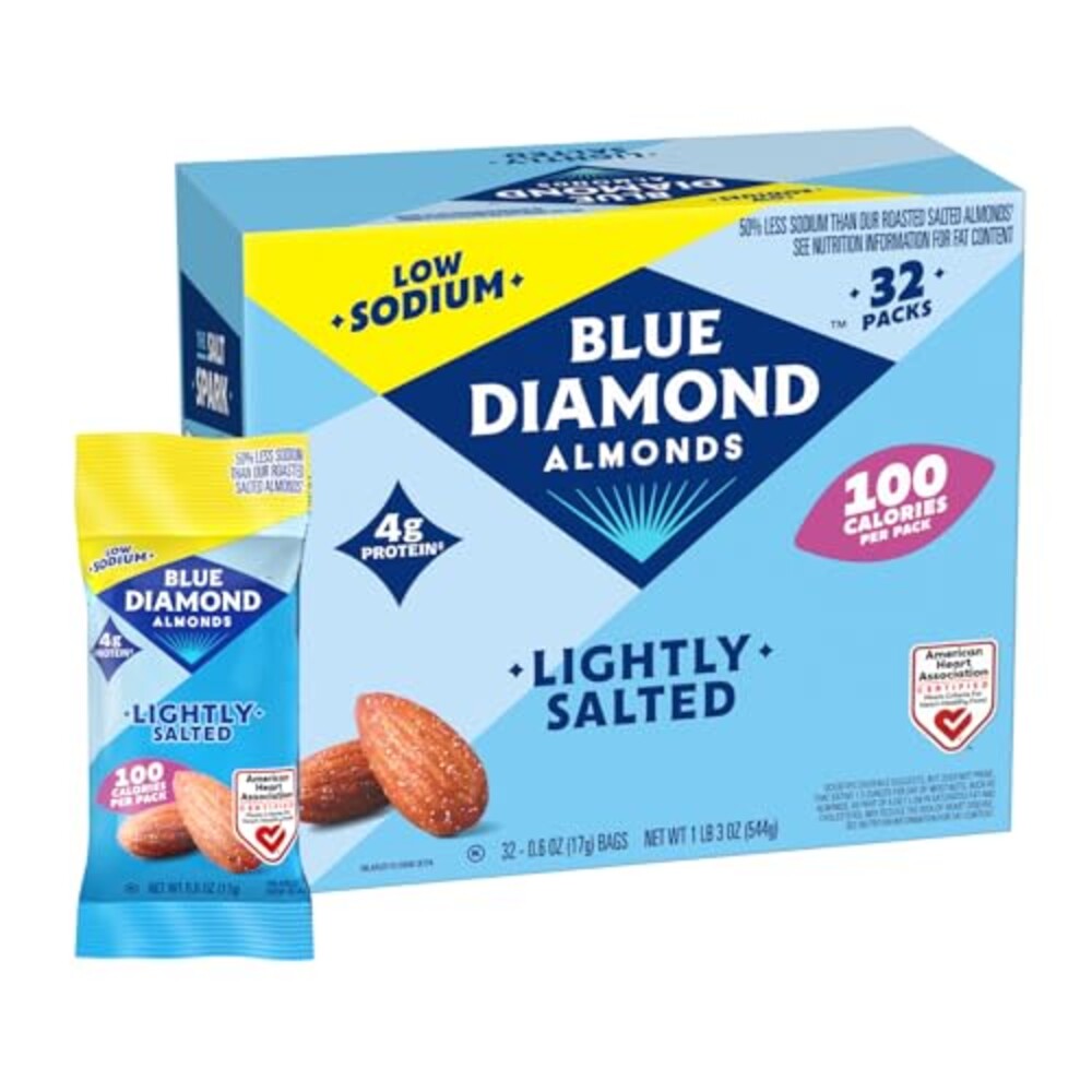 Blue Diamond Almonds Low Sodium Lightly
