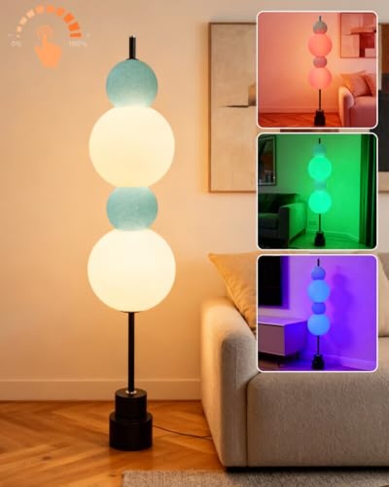 ACOHOOK RGB&3000K Cool Floor Lamp with T