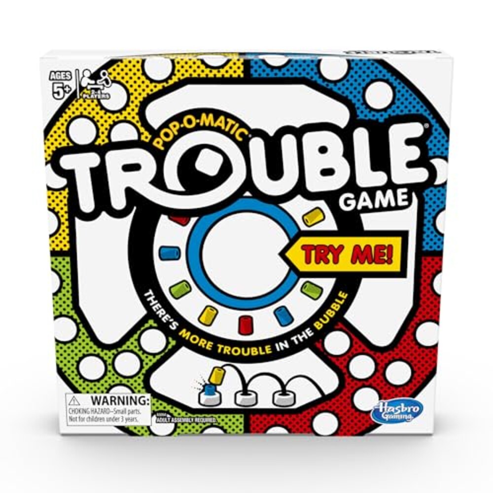Hasbro Gaming Trouble Board Game for Kid