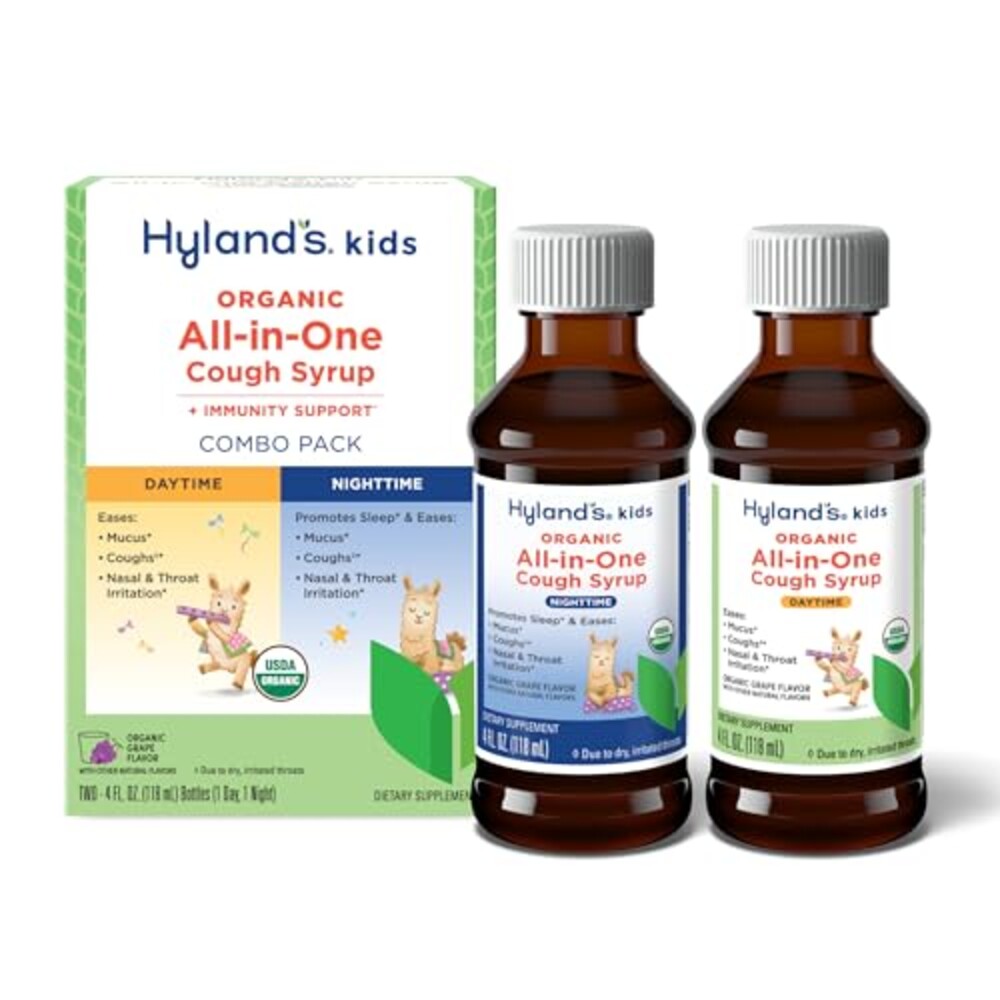 Hyland's Kids Cough Syrup All-in-One Day